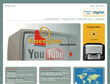 Tablet Screenshot of energize.org