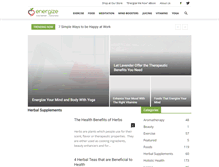 Tablet Screenshot of energize.com